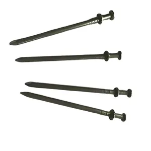 High quality flat head smooth shank 16D duplex nails manufacturer with low price