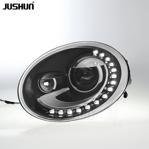 Faros Delanteros LED JUSHUN para VW Beetle 2013-2020, Diseño Actualizado en Forma de Lágrima, Lente de Proyector LED para Automóvil, Conexión Plug and Play - Product Image 3