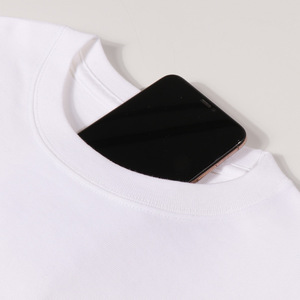 T-shirts vierges de haute qualité fabriqués par le fabricant, en coton japonais, manches courtes, épais, épaules tombantes, poids lourd, <span class=keywords><strong>270</strong></span>, 250, 240, 220 g/m² - Product Image 4