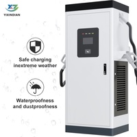 Adaptateur CCS2 vers GB/T charge rapide courant continu voiture électrique BYD VW 1000V 250A 120kW entrée 220V commercial