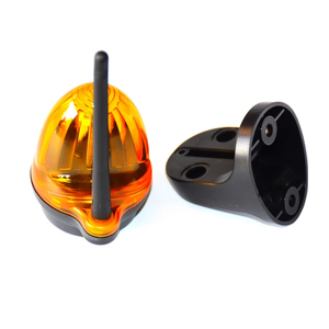 Lampe d'alarme LED à antenne extérieure 12V 24V <span class=keywords><strong>220V</strong></span>, lumière stroboscopique clignotante, lampe d'avertissement d'urgence, montage mural pour porte battante - Product Image 1