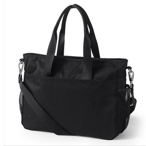 High Grade Durable <strong>Black</strong> Handbag Nylon Diaper <strong>Bag</strong> Tote Baby Products Organizer <strong>Bag</strong> Infusion Pump <strong>Bag</strong> <strong>Nappy</strong> Change Organizer - Product Image 3