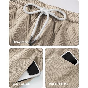 Pantalones Cortos Deportivos para Hombre FOXA, 7 Pulgadas de Largo, Cintura Elástica, Transpirables, con Bolsillos, Casuales, para Verano, Correr o Descansar - Product Image 6