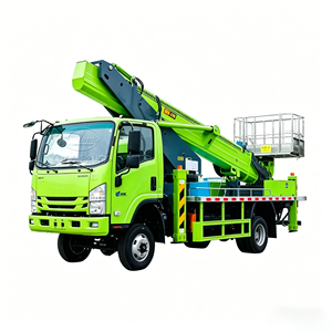 Camión grúa Isuzu de 30 m con plataforma elevadora hidráulica 4x4, el más vendido, para reparación de alumbrado público - Product Image 1