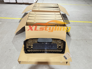 Xlstyling กระจังหน้ารถยนต์ RS4 RS3กระจังหน้ากันชนรถ A4 8V A3 B8.5 <span class=keywords><strong>B9</strong></span>ชุด <span class=keywords><strong>B9</strong></span>.5รังผึ้ง - Product Image 6