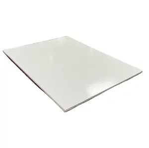 Hot Sales Rectangle 4 mm Thickness MDF Cake Board Masonite Glossy White Cake Boards