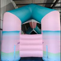 Arco Inflable Personalizado para Meta de Maratón, Color Degradado, Tela Oxford, 8m 15m, para Carreras