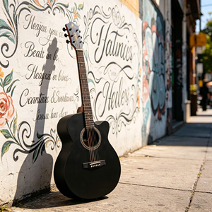 Cina 40 pollici <span class=keywords><strong>chitarra</strong></span> <span class=keywords><strong>acustica</strong></span> corpo di abete rosso a buon mercato strumenti musicali per la vendita <span class=keywords><strong>chitarra</strong></span> Folk <span class=keywords><strong>chitarra</strong></span> da viaggio per i principianti - Product Image 6