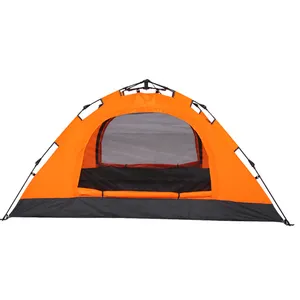 Customized And Fast Construction Of Portable Mountaineering Family Outdoor Travel Lightweight Camping Tents