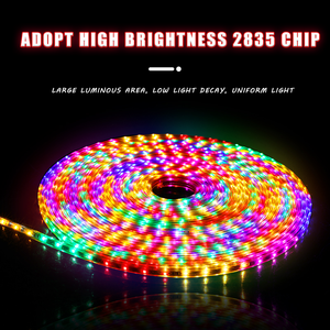 Tira de Luces LED Direccionables USB de 5V, RGB Pixel, Sincronización con Música, Control Remoto por Aplicación, Flexible, Cortable, DIY para Habitación, Juegos, Hogar - Product Image 4
