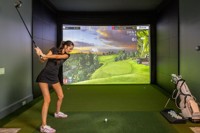 Panneaux de rembourrage mural pour simulateur de golf de qualité professionnelle TB117, panneau acoustique ignifuge résistant aux chocs en mousse à mémoire de forme non tissée