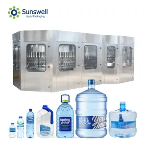 Voll Automatische Mineral Wasser Anlage/Wasser Abfüllung Maschine Für Reine Und Mineral Wasser