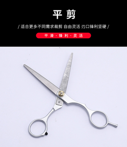 Chất Lượng Cao Bạc Phong Cách Tóc Kéo Chuyên Nghiệp Làm Tóc Kéo Thiết Lập Cắt + Mỏng Kéo Cắt Tóc - Product Image 5