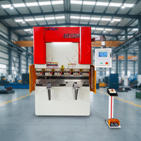 Presse plieuse CNC automatique de haute précision avec système de contrôle E21/DElEM/CYBELEC pour le façonnage des extrémités en acier inoxydable et en aluminium
