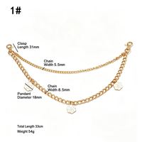 Chaîne de sac en cristal en forme de cœur, chaîne de sac à main dorée avec pendentif chat, porte-clés, chaîne de cœur pour sac à main, chaîne de portefeuille avec fermoir mousqueton