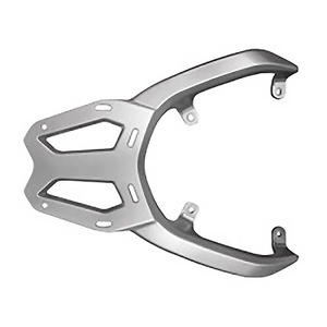 Fabrieks-OEM aluminium spuitgiet motorfiets bagagerek achterframe, zilveren motorfiets zadelkussenbeugel motoronderdelen - Product Image 3