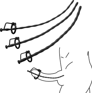 Catéter de uretra de silicona erótica, tapón de pene masculino, tubo de sonido, Camilla uretral, juguete sexual para adultos para hombres - Product Image 1