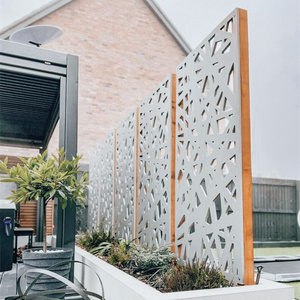 Color <span class=keywords><strong>Blanco</strong></span> Decorativo WPC Enrejado Exterior Enrejado - Product Image 3