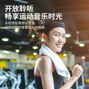 MoreinTech Open Back Bluetooth Earphones 5.0 Air Conduction Sports Running With Charging Case - Product Image 4