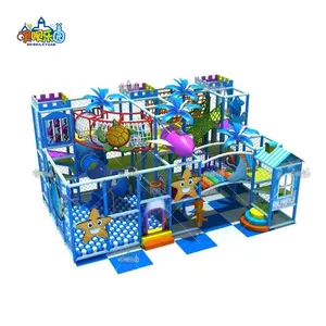 Equipo de juego suave para niños Equipo de parque temático comercial Aqua Play Amusement Diseño de juego de piscina para adultos