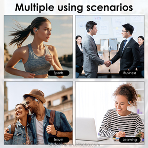 Écouteurs Traducteurs IA en Temps Réel, Casque Traducteur <span class=keywords><strong>Vocal</strong></span> 144 Langues, Oreillettes Bluetooth Sans Fil pour le Voyage - Product Image 4