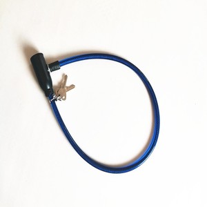 Bicycle <b>Lock</b> 120 Cm Blue Metal Wire <b>Lock</b> For Bicycles Doors <b>Windows</b> Durable - Product Image 1