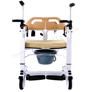 CE Hydraulic Lift <strong>Commode</strong> Mobile Nursing Transfer <strong>Commode</strong> <strong>Chair</strong> for Disabled Patients - Product Image 3