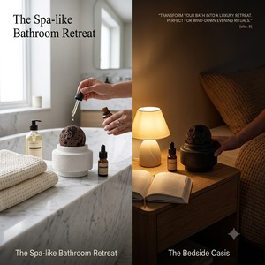 Industriële lavasteen bal <span class=keywords><strong>diffuser</strong></span> met cementvoet Wabi Sabi aromatherapie, droge diffusie voor essentiële olie parfumtester - Product Image 6