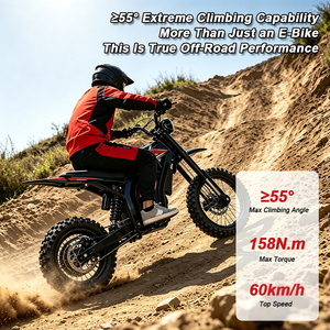 Venta al por Mayor de Bicicleta Eléctrica Todoterreno de 48v con Motor Central de Alto Torque para Adultos, para Senderos de Montaña, Aventuras en el Bosque y Carreras Fuera de Carretera X1-48s- - Product Image 4
