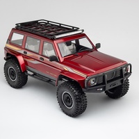 Camion RC tout-terrain YIKONG YK4107 PRO à l'échelle 1/10, 4 roues motrices, moteur brushless, servo 25 kg, différentiel à double vitesse, verrouillage, engrenages métalliques, lumières LED