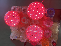 Lumière LED Cabochon plate 100 mm à 36 LED SMD3535 24V RGB pour parcs d'attractions et manèges, étanche