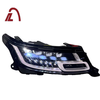 Phares de voiture à LED pour Land Rover Range Rover Sport L494 2018-2022 Phares laser à quatre yeux 12V pour voiture