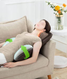 เบาะนวดรถยนต์พร้อมระบบสั่น Shiatsu นวดหลังและคอให้ความร้อน - Product Image 5