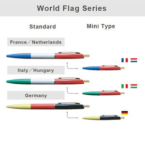 Stylo à bille noir transformable du fabricant japonais Longueur variable avec une largeur d'écriture de 0.5mm - Product Image 4