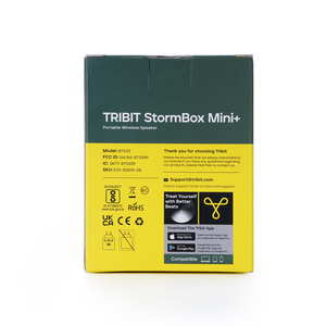 Altavoz Tribit Stormbox Mini Plus de Alta Potencia, 12 Horas de Duración de Batería, Luz LED Colorida, Resistente al Agua IPX7, Conexión TWS, para Exteriores - Product Image 6