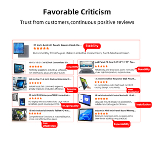 All-in-One Máy tính siêu mỏng 15 inch màn hình cảm ứng công nghiệp <span class=keywords><strong>PC</strong></span> điều khiển nhúng SSD Win10 i3 i5 i7 máy tính công nghiệp - Product Image 5