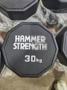 カスタマイズされた卸売ゴム + 鋳鉄ダンベル-PUキャプテンダンベル丸頭調節可能腕ボディワークアウト耐久性OEM/ODM - Product Image 2