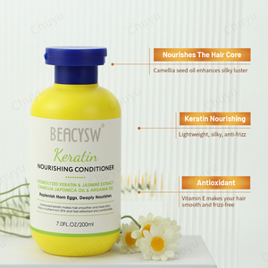 Champú y Acondicionador de Queratina y Colágeno Orgánico al por Mayor, Juego de Cuidado Capilar de Marca Privada, Champú Reparador Profundo para Fortalecer el Cabello - Product Image 5