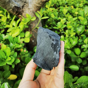 <span class=keywords><strong>Shungite</strong></span> Naturale Minerale Grezzo Gioiello di Pietra Nera Pietra Grezza Rare Per La Vendita - Product Image 3