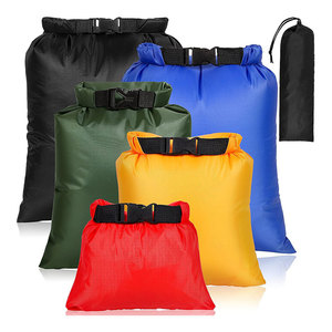 Sacs étanches pour canoë de 1,5 L, 2,5 L, 3,5 L, 4,5 L, 6 L, ensemble de sacs étanches pour kayak, rafting, navigation, randonnée, camping, randonnée à dos - Product Image 1