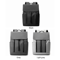 Sac à dos pour ordinateur portable de voyage d'affaires, étanche, simple et tendance, avec compartiment, haute qualité, personnalisable, pour hommes, fournisseur scolaire