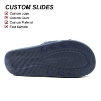OLICOM Nouvelle Conception – Chaussons Homme Direct Usine, Tige en PVC, Semelle Épaisse, Soutien de la Voûte Plantaire, Imperméables, Confortables pour la Maison et l'Extérieur en Été