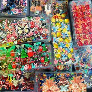 Envolturas para Tazas MINYANG PET UV DTF de China con Impresión por Transferencia de Agua, Calcomanías Impermeables para Vasos de Navidad - Product Image 1