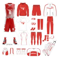 Basketball Jersey and Shorts Set 2 Pieces Breathable Fashion Print