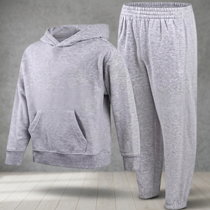 Sweat-shirt à capuche unisexe surdimensionné, style sport, avec logo Silver Head, poids moyen, respirant, imprimé, style coréen, fermeture à cordon, en coton - Product Image 2