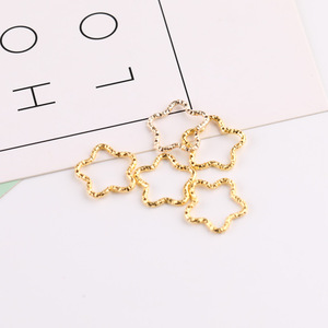 Pendiente <span class=keywords><strong>de</strong></span> aleación <span class=keywords><strong>de</strong></span> Metal con forma <span class=keywords><strong>de</strong></span> corazón y estrella, collar, anillo trenzado, sortijas divididas para fabricación <span class=keywords><strong>de</strong></span> joyas diy - Product Image 4