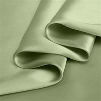 Tissu Soie de Mûrier Naturelle et Fraîche 16 Mommes 114 cm, 100 % Pure Soie Charmeuse, Certifié OEKO-TEX 100