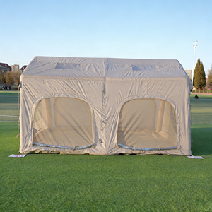 Carpa Inflable Grande <span class=keywords><strong>de</strong></span> 13 m², Villa Glamping, Oxford 420D, <span class=keywords><strong>Casa</strong></span> <span class=keywords><strong>de</strong></span> Campaña Familiar para Exteriores, Venta al Por Mayor - Product Image 1