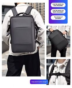 Sac à dos professionnel extensible grande capacité avec séparation sec/humide, sac de voyage décontracté et sportif, sac à dos étanche pour ordinateur portable - Product Image 4