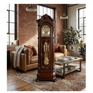 Orologio da Terra Moderno e Semplice con Movimento Meccanico <span class=keywords><strong>Hermle</strong></span>, Silenzioso con <span class=keywords><strong>Pendolo</strong></span>, per Uso Interno - Product Image 2